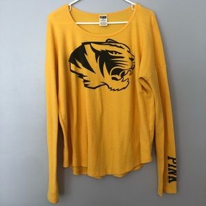 Mizzou long sleeve tee from pink